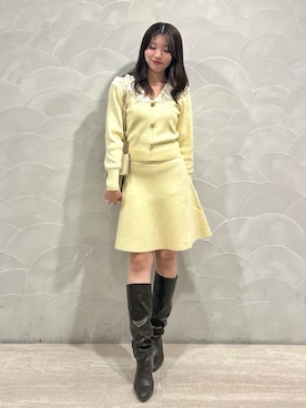 SNIDELさん（レディース・162cm）の冬コーディネート