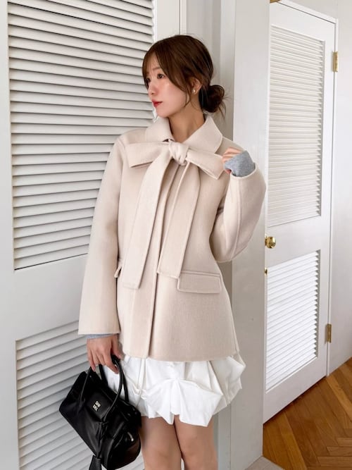 ボアロゴスウェット ライトグレー snidel スナイデル WEB限定/ボアコレクション】ロゴモチーフスウェット（スウェット