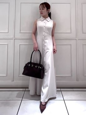 「SNIDEL（スナイデル）のアイテム（ワンピース/ドレス）」を使った、SNIDELさん（レディース・146cm）の夏コーディネート