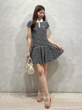 「SNIDEL（スナイデル）のアイテム（バッグ）」を使った、SNIDELさん（レディース・162cm）の夏コーディネート