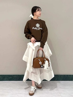 SNIDELさん（レディース・159cm）の春コーディネート