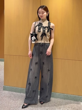 SNIDELさん(レディース・160cm)の夏コーディネート