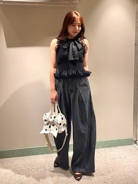 SNIDELさん(レディース・166cm)の夏コーディネート