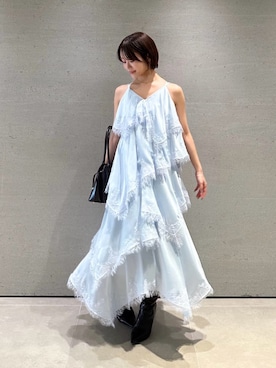SNIDELさん（レディース・153cm）の夏コーディネート