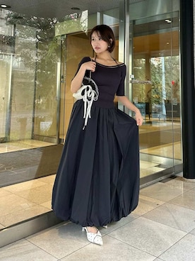 SNIDELさん（レディース・153cm）の春コーディネート