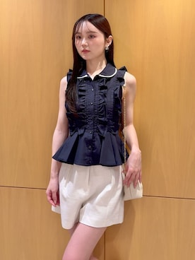 SNIDELさん(レディース・160cm)の夏コーディネート