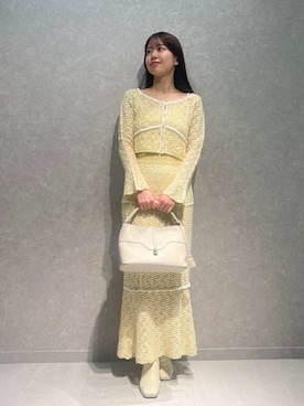 SNIDELさん（レディース・155cm）の春コーディネート