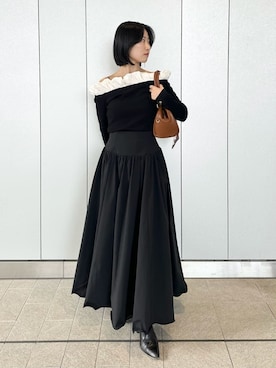 SNIDELさん（レディース・151cm）の冬コーディネート