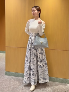 「SNIDEL（スナイデル）のアイテム（バッグ）」を使った、SNIDELさん（レディース・160cm）の冬コーディネート