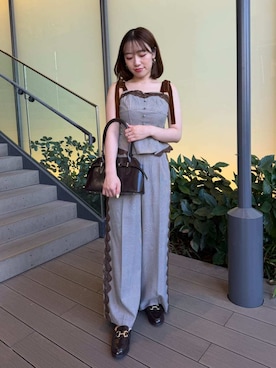 SNIDELさん(レディース・157cm)の夏コーディネート