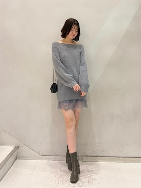 SNIDELさん(レディース・174cm)の冬コーディネート