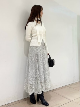 SNIDELさん（レディース・154cm）の秋コーディネート