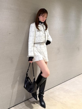 「SNIDEL（スナイデル）のアイテム（パンツ）」を使った、SNIDELさん（レディース・162cm）の秋コーディネート