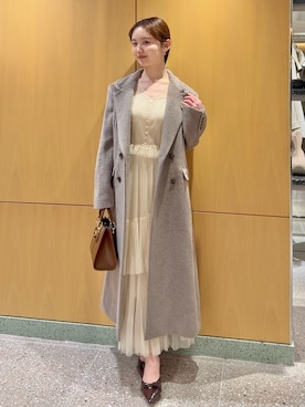 SNIDELさん（レディース・160cm）の冬コーディネート