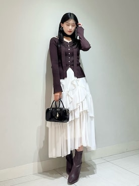 SNIDELさん（レディース・158cm）の秋コーディネート