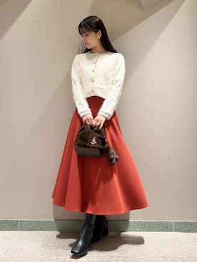 SNIDELさん（レディース・165cm）の冬コーディネート