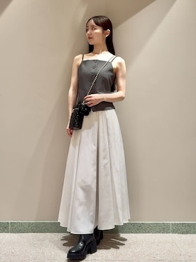 「アイテム（ピアス（両耳用））」を使った、SNIDELさん（レディース・160cm）の夏コーディネート