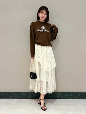 SNIDELさん（レディース・174cm）の春コーディネート