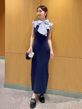「SNIDEL（スナイデル）のアイテム」を使った、SNIDELさん（レディース・160cm）の夏コーディネート