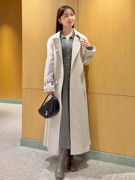 「アイテム（ワンピース、その他）」を使った、SNIDELさん（レディース・160cm）の秋コーディネート