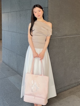「SNIDEL（スナイデル）のアイテム（アクセサリー）」を使った、SNIDELさん（レディース・160cm）の春コーディネート