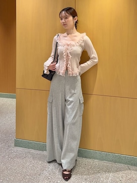 SNIDELさん(レディース・160cm)の夏コーディネート