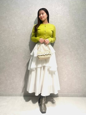 SNIDELさん（レディース・156cm）の冬コーディネート