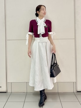 SNIDELさん(レディース・165cm)の夏コーディネート