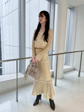 SNIDELさん（レディース・160cm）の春コーディネート