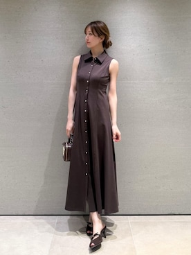 「SNIDEL（スナイデル）のアイテム（バッグ）」を使った、SNIDELさん（レディース・162cm）の夏コーディネート