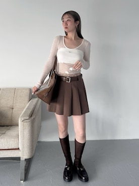 「Chacott（チャコット）のアイテム」を使った、SNIDELさん（レディース・157cm）の夏コーディネート