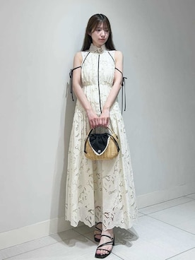 「SNIDEL（スナイデル）のアイテム」を使った、SNIDELさん（レディース・155cm）の夏コーディネート