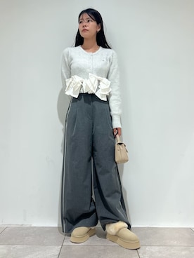 SNIDELさん（レディース・157cm）の秋コーディネート