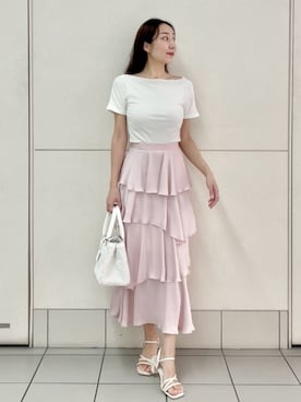 SNIDELさん（レディース・165cm）の夏コーディネート