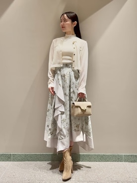 SNIDELさん（レディース・160cm）の夏コーディネート