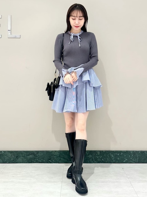 Sustainableドッキングミニニットワンピース（ワンピース）｜SNIDEL