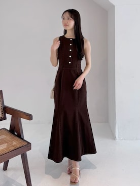 「SNIDEL（スナイデル）のアイテム」を使った、SNIDELさん（レディース・160cm）の春コーディネート