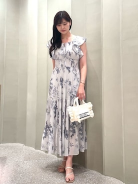 SNIDELさん（レディース・171cm）の夏コーディネート
