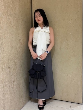SNIDELさん(レディース・153cm)の夏コーディネート