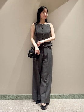 SNIDELさん(レディース・160cm)の夏コーディネート