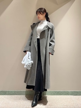 「アイテム（キーケース/キーアクセサリー）」を使った、SNIDELさん（レディース・165cm）の冬コーディネート