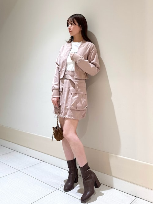 snidel スナイデル　MA-1 ブルゾン　ボレロ　ショートジャケット SNIDEL（スナイデル）の「ショートブルゾン（ブルゾン）」 - WEAR