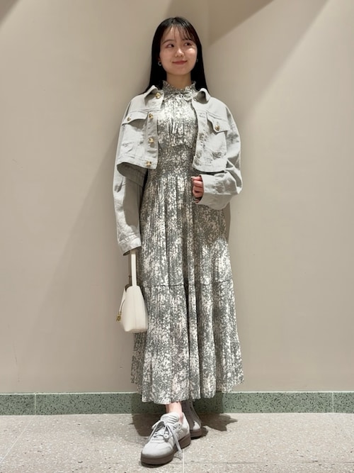 SNIDEL クロップドGジャン　LGRY　ライトグレー　Fサイズ SNIDEL クロップドGジャン LGRY ライトグレー Fサイズ｜Yahoo