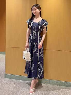 「SNIDEL（スナイデル）のアイテム（バッグ）」を使った、SNIDELさん（レディース・160cm）の春コーディネート