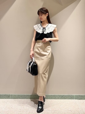 SNIDELさん（レディース・165cm）の夏コーディネート