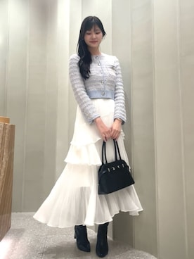 「SNIDEL（スナイデル）のアイテム（アクセサリー）」を使った、SNIDELさん（レディース・171cm）の夏コーディネート