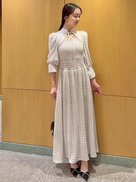 「SNIDEL（スナイデル）のアイテム（シューズ）」を使った、SNIDELさん（レディース・160cm）の春コーディネート