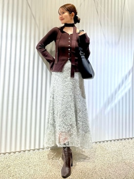 SNIDELさん（レディース・153cm）の秋コーディネート