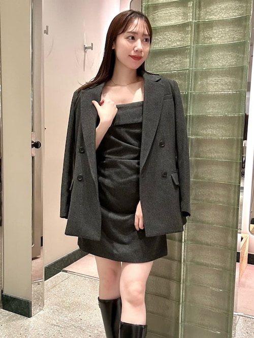 オーバーサイズウールジャケット（テーラードジャケット）｜SNIDEL