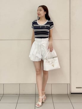 「SNIDEL（スナイデル）のアイテム」を使った、SNIDELさん（レディース・165cm）の春コーディネート